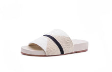 Load image into Gallery viewer, Padar Handwoven Pool Slides in Ivory
