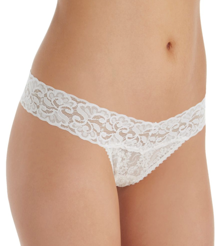Only Hearts Delicious Lace Thong Cream