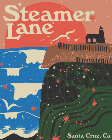 Steamer Lane - Daniella Manini Art