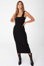 Load image into Gallery viewer, Square Neck Ribbed Dress
