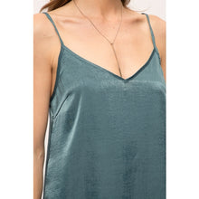 Load image into Gallery viewer, Teal Slip Dress
