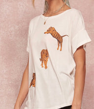 Load image into Gallery viewer, Tiger Vintage Garment Washed Graphic Tee
