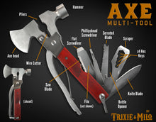 Load image into Gallery viewer, 10 Axe Multi-Tool
