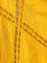 Load image into Gallery viewer, Mustard Crochet Kimono
