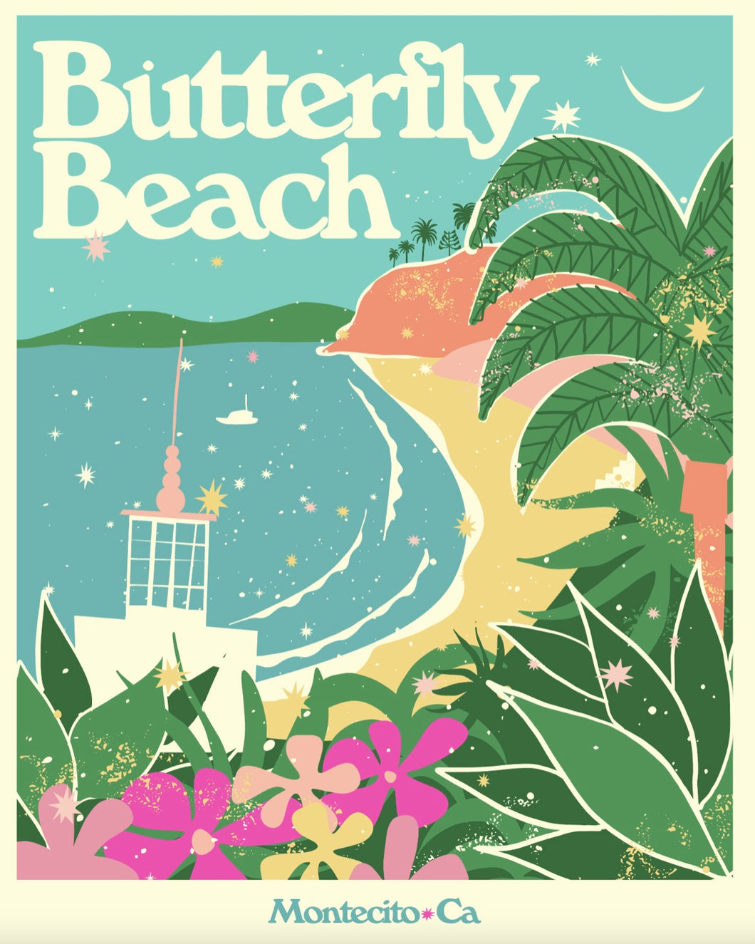 Butterfly Beach - Daniella Manini Art