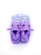 Load image into Gallery viewer, Harper the Hippo bath slippers
