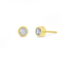 Load image into Gallery viewer, White Topaz Studs
