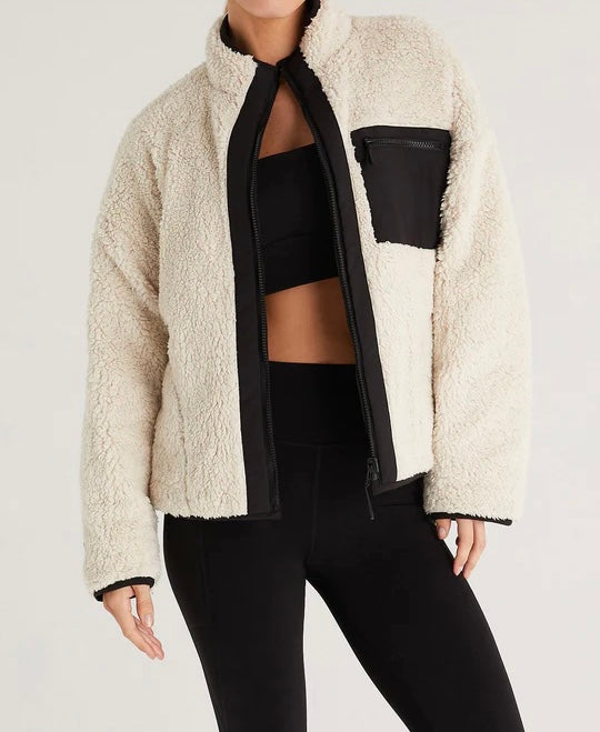 On-The-Go Reversible Sherpa Jacket
