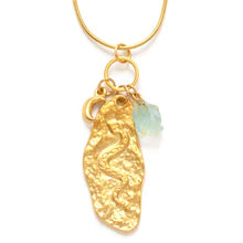 Load image into Gallery viewer, Amano serpent talisman necklace

