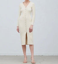 Load image into Gallery viewer, Button Down Knit Dress
