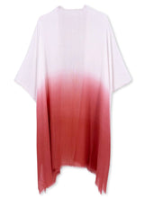 Load image into Gallery viewer, Dip-dye Red Print Kimono
