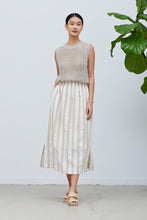 Load image into Gallery viewer, Linen Slub Maxi Skirt
